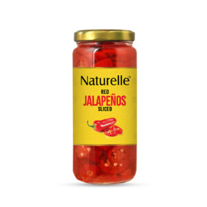RED JALAPENOS SLICED