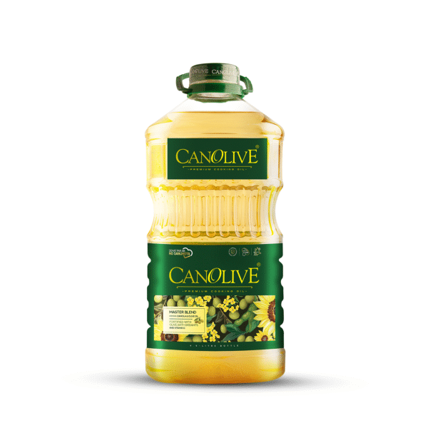 Canolive Premium Cooking Oil 4.5 Litre Bottle