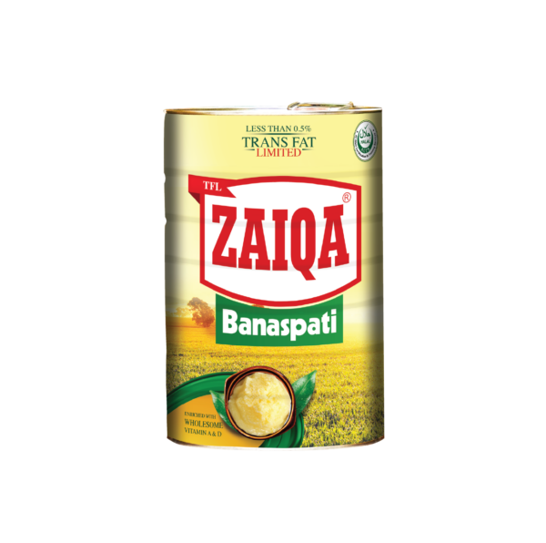 Zaiqa Banaspati 5kg Tin